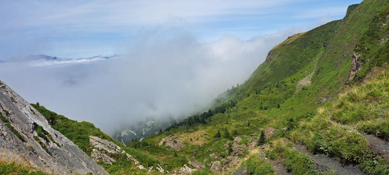 Aufstieg Col de Tortes