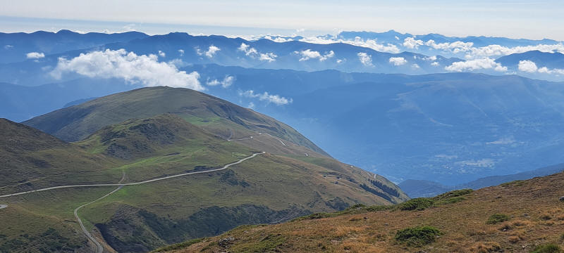 Blick vom Col de Portet