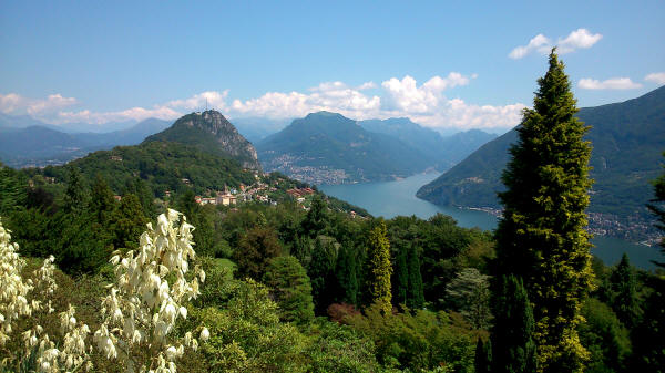 Corona, Monte Salvatore und Lugano