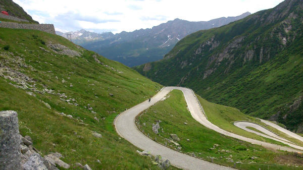 Aufstieg zum Gotthardpass