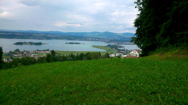 Zürichsee mit Rapperswil