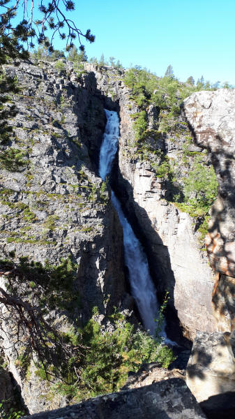 Saraelva Wasserfall
