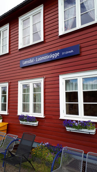 Lønsdal Bahnhof